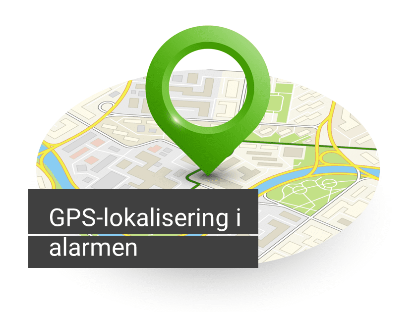 gps lokalisering alarm